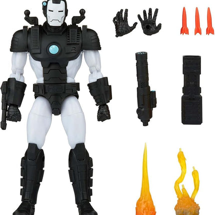 Marvel Legends Series War Machine 6-inch Action Figure Iron Man Toy, 6 Accessories, Multicolored, F3448