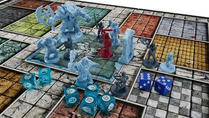 Avalon Hill HeroQuest The Frozen Horror Quest Pack, Dungeon Crawler Game for Ages 14+, Requires HeroQuest Game System to Play