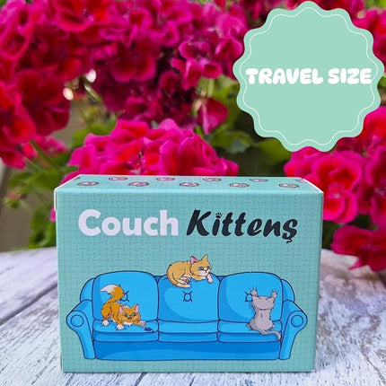 Couch Kittens Card Game- Quick and Easy 2 Player Game for Cat Lovers by The Dusty Top Hat