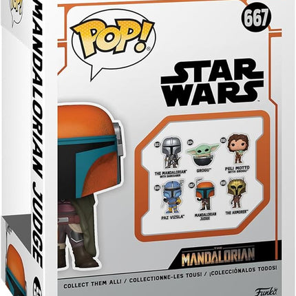 Funko POP! Vinyl: Star Wars: The Mandalorian S9 - The Judge Macaroon - Collectable Vinyl Figure - Gift Idea - Official Merchandise - for Kids & Adults - TV Fans - Model Figure for Collectors