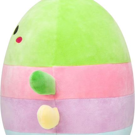 Squishmallows Original 14-Inch Rutabaga Caterpillar with Multicolored Stripes - Large Ultrasoft Official Jazwares Plush