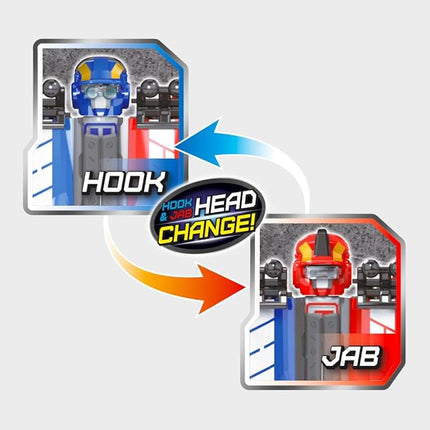 New TOBOT, TOBOT Twins, Youngtoys Transforming Collectible Vehicle to Robot, Heroes Animation Character Toys for Kids 4 and up Transform Toys Cars, Large Size Integration 10-inch