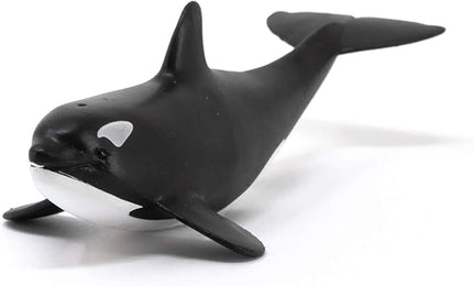 Schleich Wild Life, Ocean and Marine Life Toy Animals for Kids, Baby Orca Whale Toy Figurine, Ages 3+
