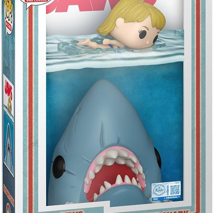 Funko Pop! Comic Cover: Jaws - Shark - Amazon Exclusive - Collectable Vinyl Figure - Gift Idea - Official Merchandise - Toys for Kids & Adults - Movies Fans - Model Figure for Collectors and Display