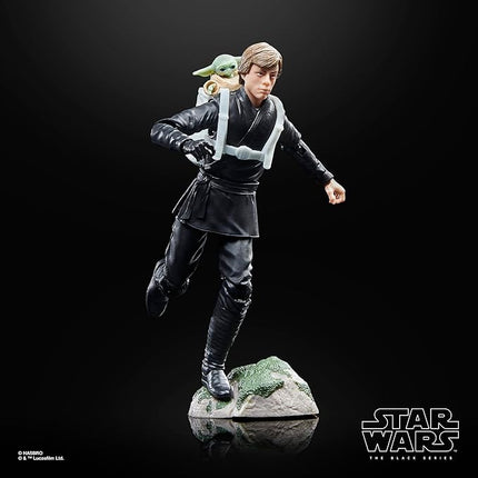STAR WARS The Black Series Luke Skywalker & Grogu, The Book of Boba Fett, 6-Inch Action Figures, 2-Pack with 9 Accessories, Ages 4 and Up