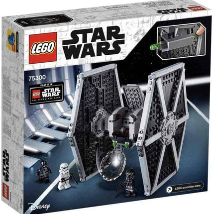 LEGO Star Wars 75300 TIE Fighter Impérial, Jouet, Vaisseau Spatial, Minifigurines, Skywalker
