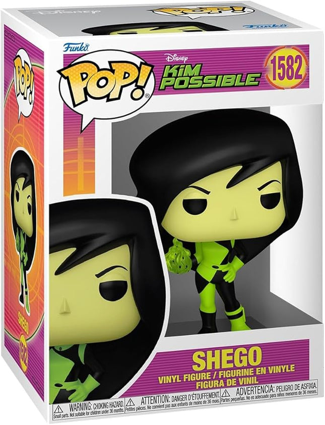 Funko Pop Disney: Kim Possible: Shego - Collectable Vinyl Figure - Gift Idea - Official Merchandise - Toys for Kids & Adults - Cartoon/Animation Fans - Model Figure for Collectors and Display