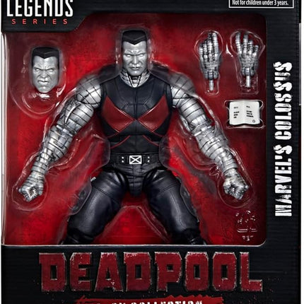 Marvel Legends Series Colossus, Deadpool Legacy Collection Deluxe Collectible 6 Inch Action Figure