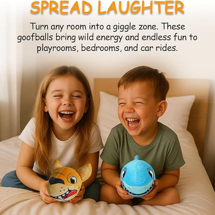 Bulldog Plush Toy – Funny Interactive Animal Plushie with Silly Giggling, Laughing, and Farting Sounds, Hilarious Prank Gag Gift