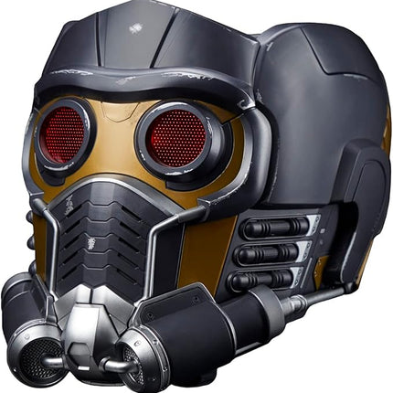 Marvel Legends Series Star-Lord Premium Electronic Roleplay Helmet with Light and Sound FX, Guardians of the Galaxy Adult Roleplay Gear
