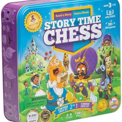Story Time Chess - Chess Sets for Kids, Kids Chess Set, Chess Game Toddlers, Learning Games for Kids, Chess Sets for Boys & Girls