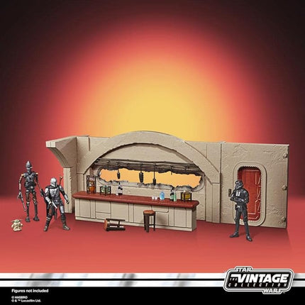 STAR WARS The Vintage Collection The Mandalorian Nevarro Cantina Playset, Imperial Death Trooper (Nevarro) Action Figure, (F3902)