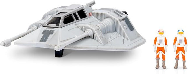 Star Wars Micro Galaxy Squadron Luke Skywalker’s Snowspeeder (Armada Edition) - 5-Inch Vehicle with Two 1-Inch Micro Figure Accessories
