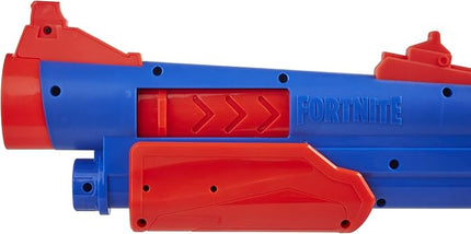 Nerf Fortnite Pump SG Blaster - Pump Action Mega Dart Blasting - Breech Load - 4 Official Mega Darts - for Youth, Teens, Adults, Blue,2.76 x 32.87 x 10.39 inches