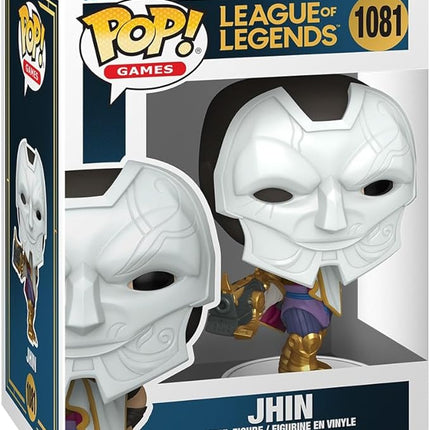 Funko Pop Games: LOL - Yone - League of Legends - Collectable Vinyl Figure - Gift Idea - Official Merchandise - Toys for Kids & Adults - Video Games Fans - Model Figure for Collectors and Display