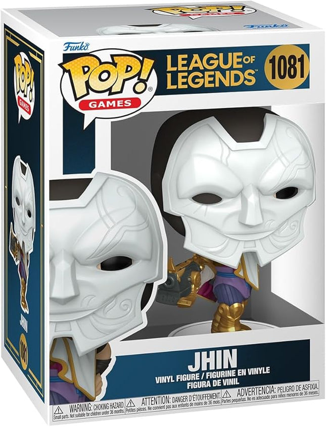 Funko Pop Games: LOL - Yone - League of Legends - Collectable Vinyl Figure - Gift Idea - Official Merchandise - Toys for Kids & Adults - Video Games Fans - Model Figure for Collectors and Display