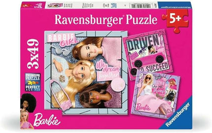 Ravensburger Barbie 3X 49 Piece Jigsaw Puzzles for Kids Age 5 Years Up