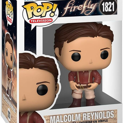 Funko Pop! TV: Firefly - Malcolm Reynolds - Collectable Vinyl Figure - Gift Idea - Official Merchandise - Toys for Kids & Adults - TV Fans - Model Figure for Collectors and Display