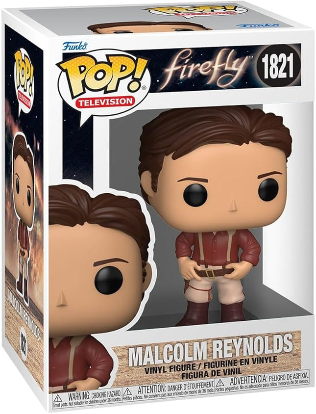 Funko Pop! TV: Firefly - Malcolm Reynolds - Collectable Vinyl Figure - Gift Idea - Official Merchandise - Toys for Kids & Adults - TV Fans - Model Figure for Collectors and Display