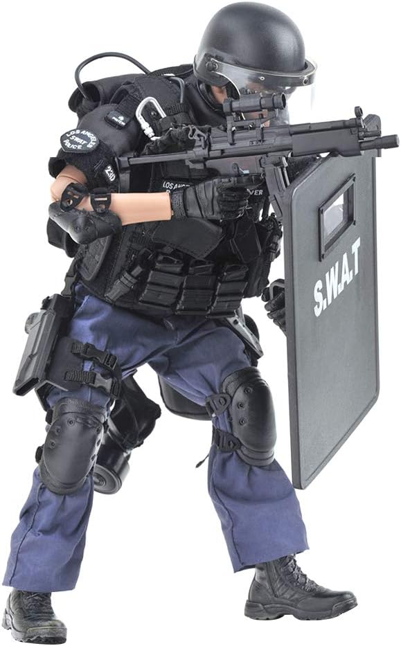 YEIBOBO ! Highly Detail Special Forces 12inch Action Figure SWAT Team (Point-Man)