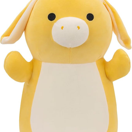 Squishmallows HugMees Original 14-Inch Gavyn Yellow Donkey - Ultrasoft Official Jazwares Large Plush