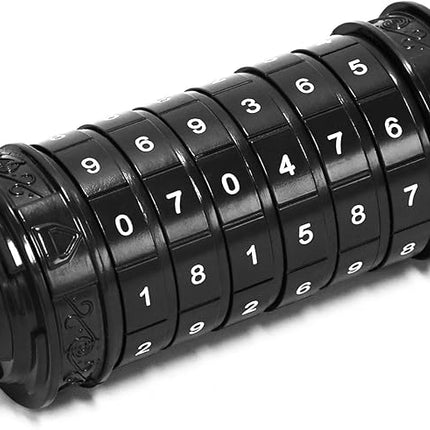Da Vinci Code Numeric Cryptex Money Puzzle Box for Cash Gift, Jewelry Box with Hidden Compartment, Unique Puzzle Gift for Adults Brain Teaser Valentine’s Day Wedding & Anniversary Present