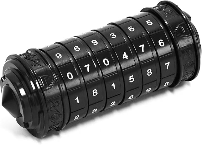 Da Vinci Code Numeric Cryptex Money Puzzle Box for Cash Gift, Jewelry Box with Hidden Compartment, Unique Puzzle Gift for Adults Brain Teaser Valentine’s Day Wedding & Anniversary Present