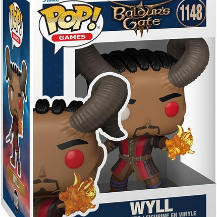 Funko Pop! Games: Baldur's Gate 3 - Wyll - Collectable Vinyl Figure - Gift Idea - Official Merchandise - Toys for Kids & Adults - Video Games Fans - Model Figure for Collectors and Display