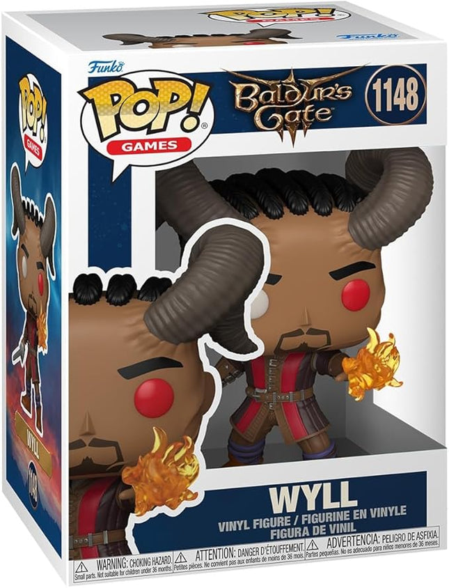Funko Pop! Games: Baldur's Gate 3 - Wyll - Collectable Vinyl Figure - Gift Idea - Official Merchandise - Toys for Kids & Adults - Video Games Fans - Model Figure for Collectors and Display