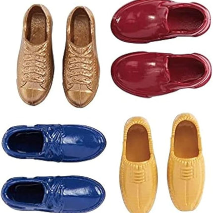 Mattel Barbie Ken GWF12 Shoe Assortment Set of 4