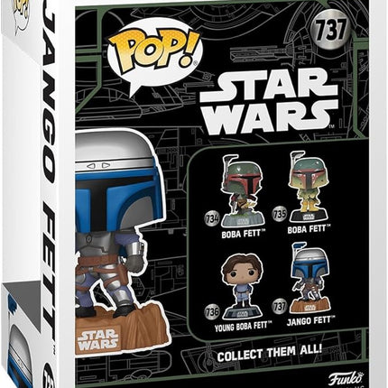 Funko POP! Star Wars: Jango Fett - Unmasked - Collectable Vinyl Figure - Gift Idea - Official Merchandise - for Kids & Adults - Movies Fans - Model Figure for Collectors and Display