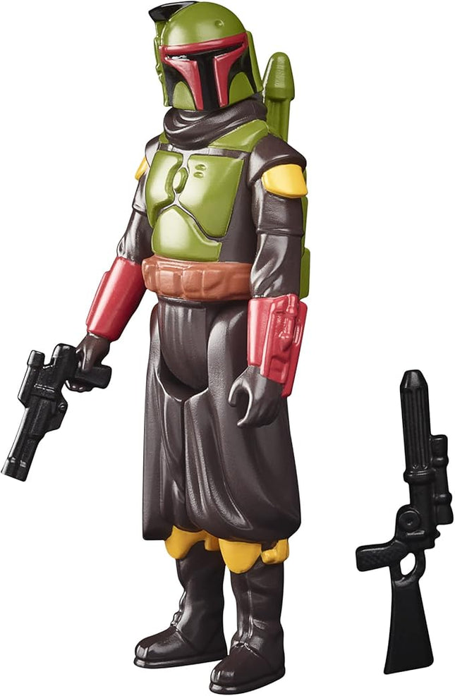 STAR WARS Retro Collection Boba Fett (Morak) Toy 3.75-Inch-Scale The Mandalorian Collectible Action Figure, Toys Kids 4 and Up