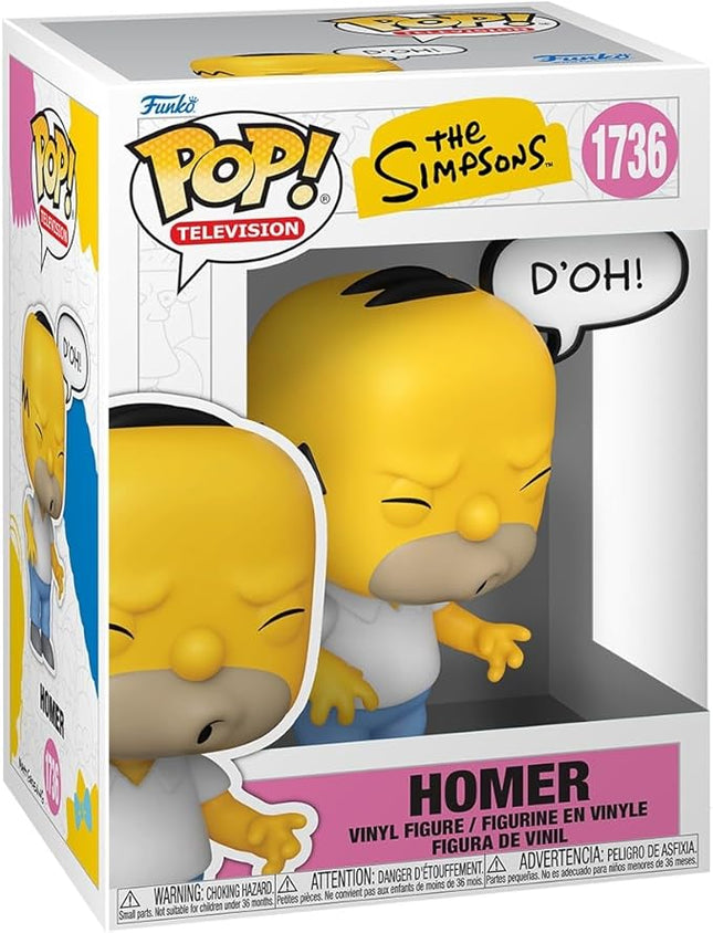 Funko Pop! Sayings: Simpsons - Homer Simpson - The Simpsons - Collectable Vinyl Figure - Gift Idea - Official Merchandise - Toys for Kids & Adults - TV Fans - Model Figure for Collectors and Display