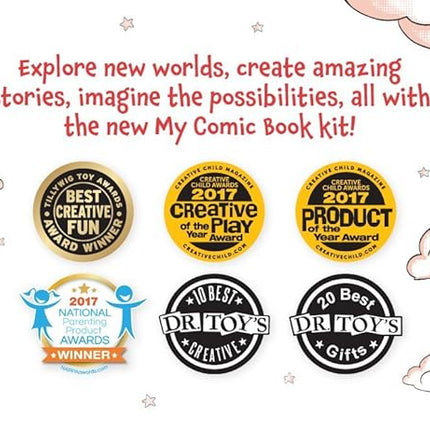 Lulu Jr. My Comic Book Making Kit, Multicolor, 6.75" x 10.25"