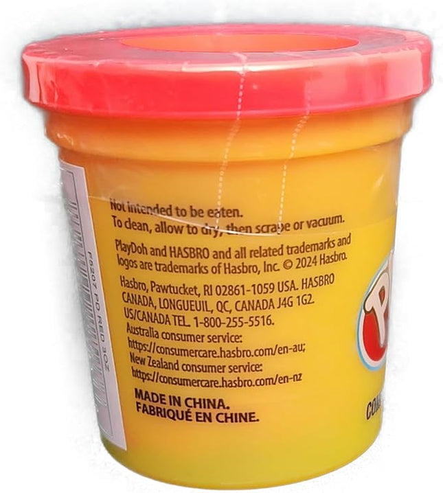 Play-Doh Red (4 Pack) 3 Ounce Cans