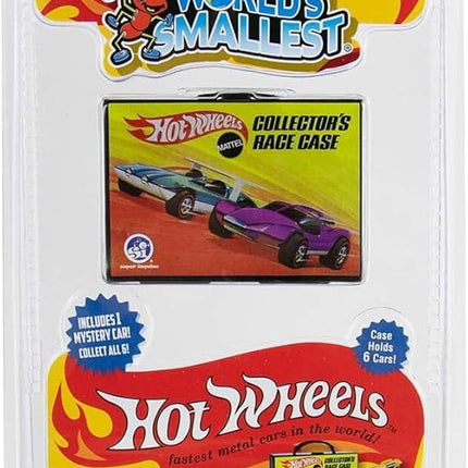 World's Smallest Hot Wheels Carry Case, Miniature, Each Sold Separately. Styles Selected at Random