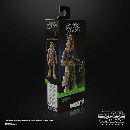 STAR WARS The Black Series Chewbacca, Return of The Jedi 6-Inch Action Figures, Ages 4 and Up