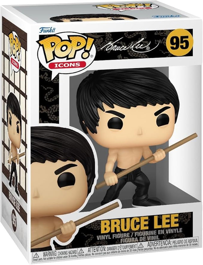 Funko Pop! Icons: Bruce Lee - Collectable Vinyl Figure - Gift Idea - Official Merchandise - Toys for Kids & Adults - Ad Icons Fans - Model Figure for Collectors and Display
