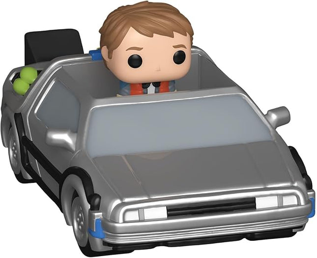 Funko Pop! Bitty Ride: Back to The Future - Marty McFly with Time Machine