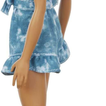 Barbie Fashionistas Doll # 173, Tie-Dye Romper, Toy for Kids 3 to 8 Years Old