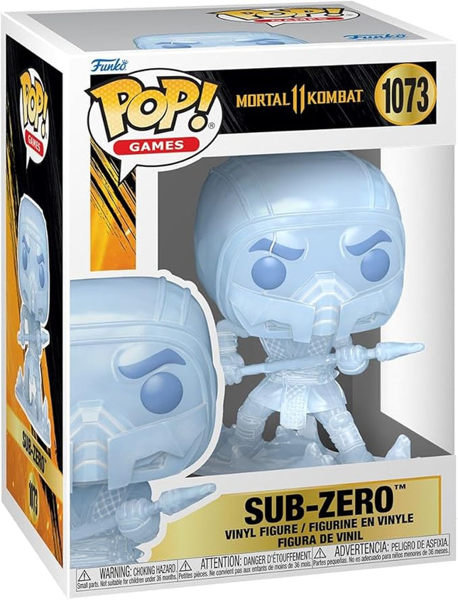 Funko Pop Games: Mortal Kombat 11 Fatality - Sub-Zero - Mortal Kombat Game Franchise - Collectable Vinyl Figure - Gift Idea - Official Merchandise - Toys for Kids & Adults - Video Games Fans