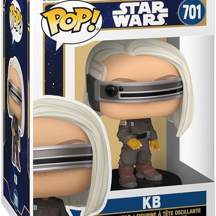 Funko Pop Star Wars: Skeleton Crew - KB - Star Wars Skeleton Crew - Collectable Vinyl Figure - Gift Idea - Official Merchandise - Toys for Kids & Adults - Sci-Fi Fans - Model Figure for Collectors
