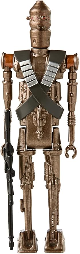 STAR WARS Retro Collection IG-11 Toy 3.75-Inch-Scale The Mandalorian Collectible Action Figure with Accessories, Toys for Kids Ages 4 and Up,F2021