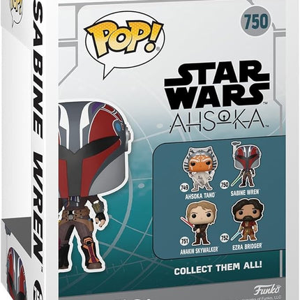 Funko POP Star Wars: Ahsoka - Sabine Wren - Star Wars Ahsoka - Collectable Vinyl Figure - Gift Idea - Official Merchandise - for Kids & Adults - TV Fans - Model Figure for Collectors and Display