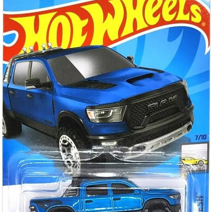 Hot Wheels '23 Ram 1500 Truck, Blue, Factory Fresh 7/10