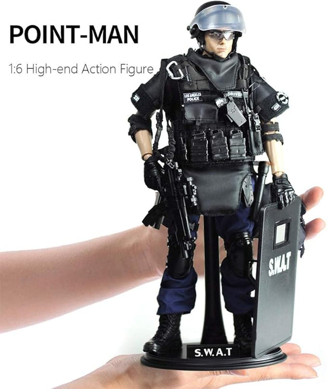YEIBOBO ! Highly Detail Special Forces 12inch Action Figure SWAT Team (Point-Man)