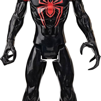 Spider-Man Marvel VenomVersus Titan Hero Series Miles Morales Action Figure, 12 Inch (30 cm) Super Hero Figures & Toys for Kids Ages 4+