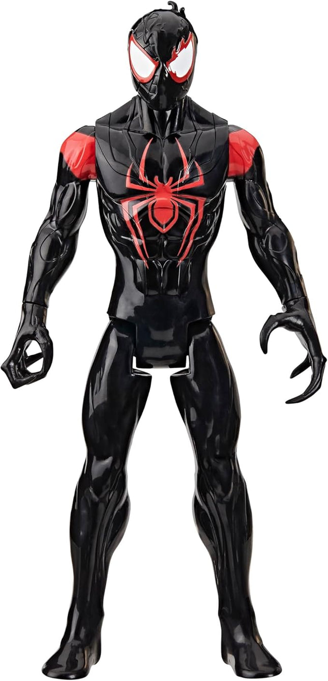 Spider-Man Marvel VenomVersus Titan Hero Series Miles Morales Action Figure, 12 Inch (30 cm) Super Hero Figures & Toys for Kids Ages 4+