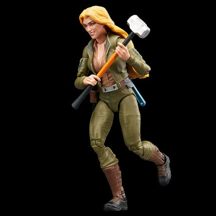 G.I. Joe Classified Series Retro Cardback Courtney “Cover Girl” Krieger, Collectible 6 Inch Action Figure with 9 Accessories