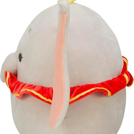 Squishmallows Disney 14-Inch Dumbo Plush - Add Dumbo to your Squad, Ultrasoft Stuffed Animal Large Plush Toy, Official Kellytoy Plush